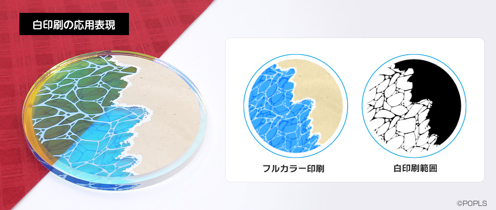 白印刷の応用