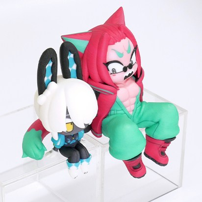 制作事例：完成フィギュア