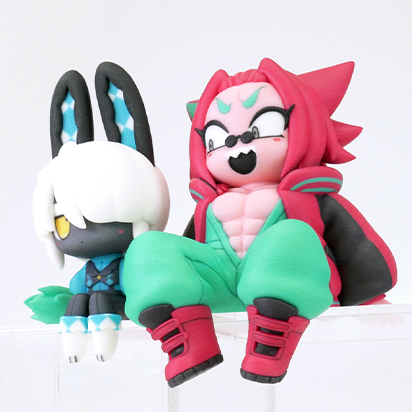 制作事例：完成フィギュア