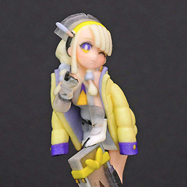 Illustration kannnu ミニハレー&ミティア 高さ7.5cm