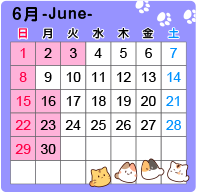 6月